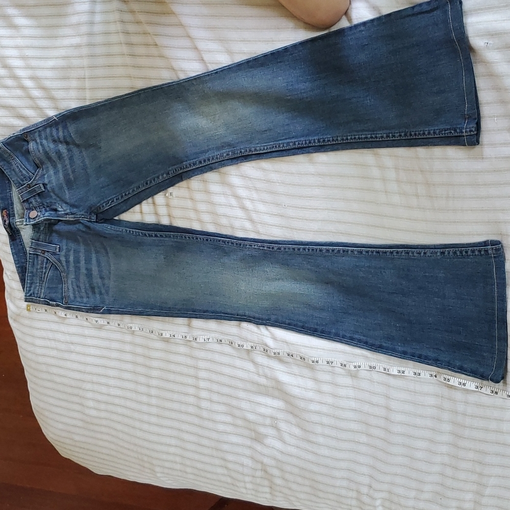Levi's.  Genuinely crafted. Bootcut Jeans. Blue.  Size 0M.